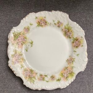 Antique Vintage Hermann Ohme porcelain bread plate